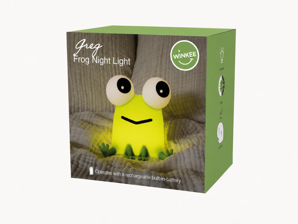 Nachtlampje Frog Greg foto 3