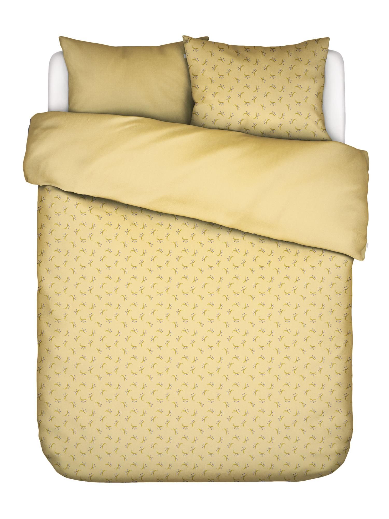 Essenza Lily Melody Lemon Yellow dekbedovertrek foto 3