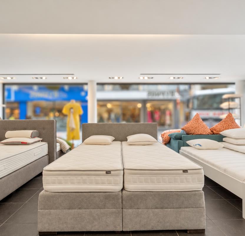 Boxsprings in de Hypnos winkel
