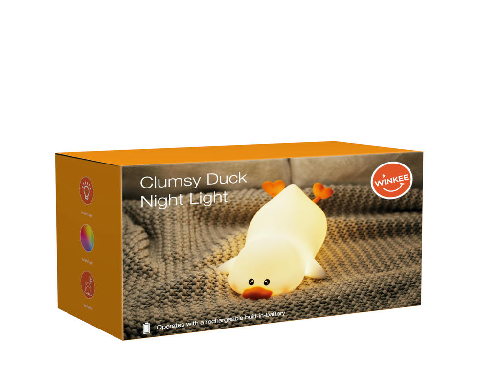 Nachtlampje Clumsy Duck foto 3