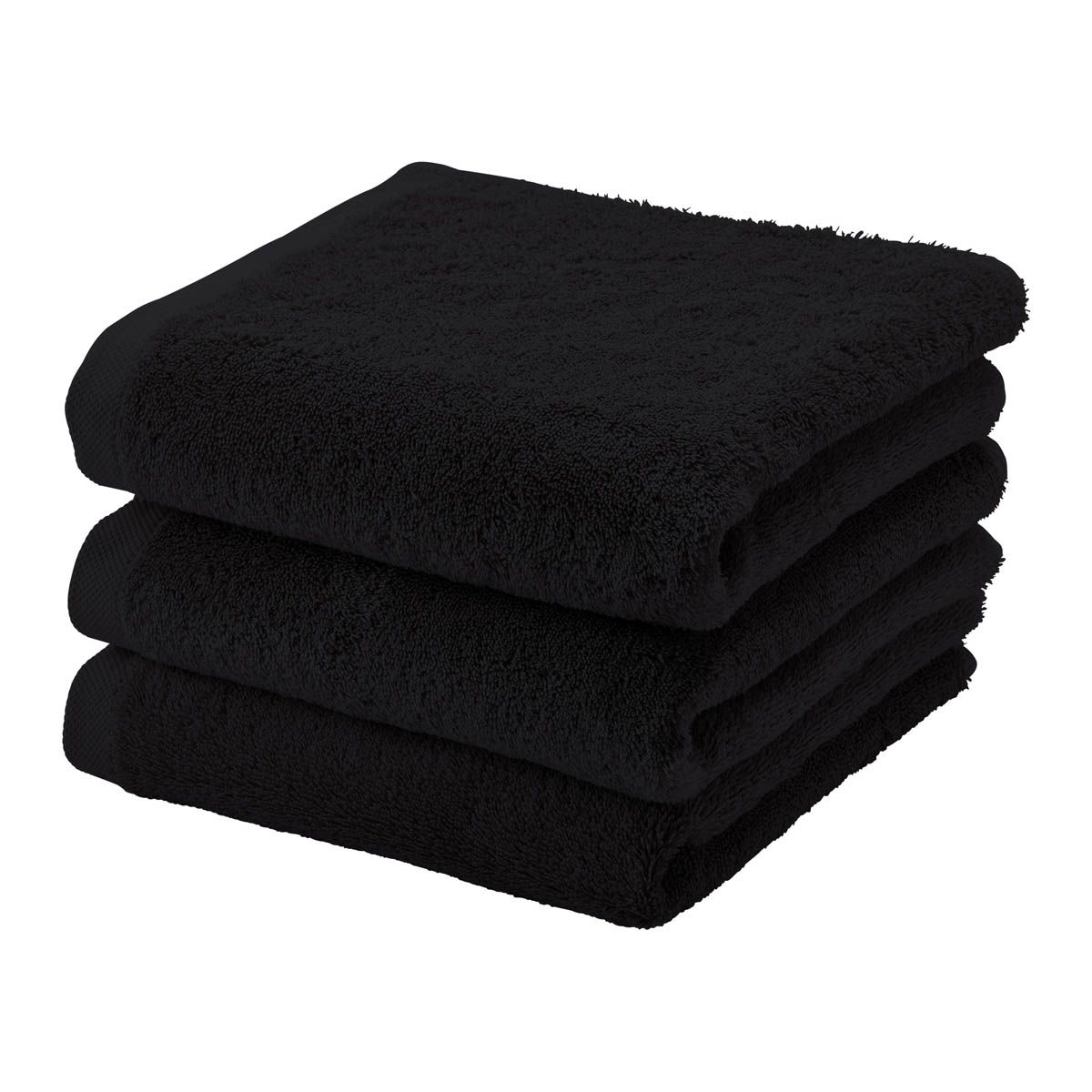 Aquanova London handdoeken Black