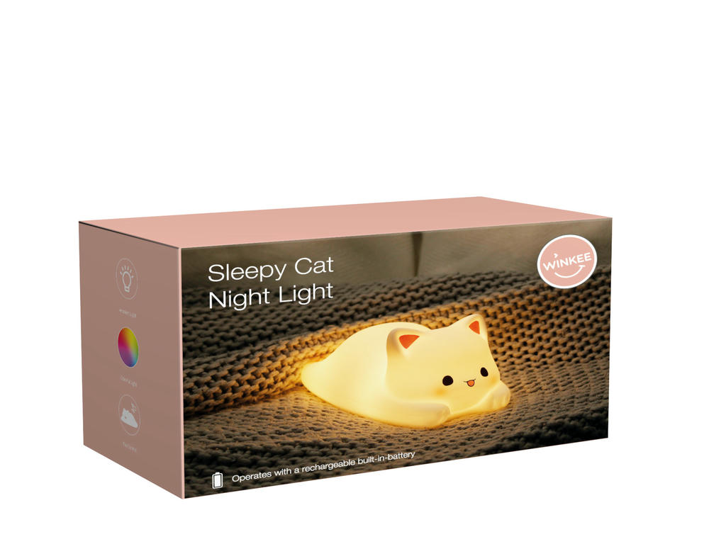 Nachtlampje Sleepy Cat foto 3